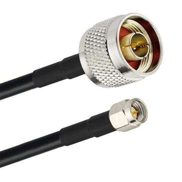 n male connector and sma connector lmr 400 cable