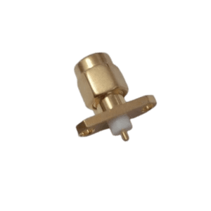 SMA M 2 HOLE SOLDER