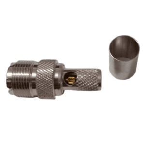 UHF Female LMR 400 Crimp