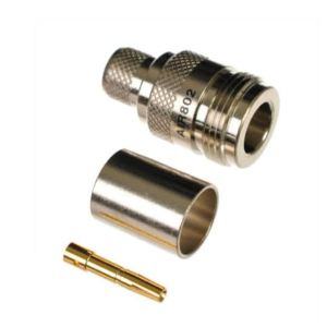 N Female Connector for LMR 400 Coxial Cable - Crimping Cable (Pack Of 2)