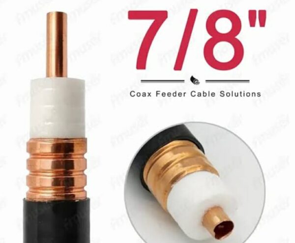 7/8" Low Loss RF Feeder Coaxial Cable