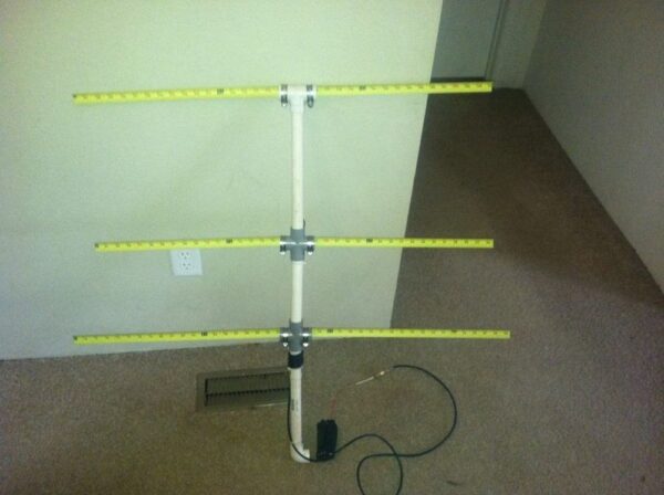 7 DBI 3 ELEMENTS VHF YAGI ANTENNA ( 140-174 Mhz)