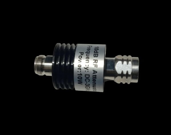 ATT 10DB 10W N M/F 3GHZ