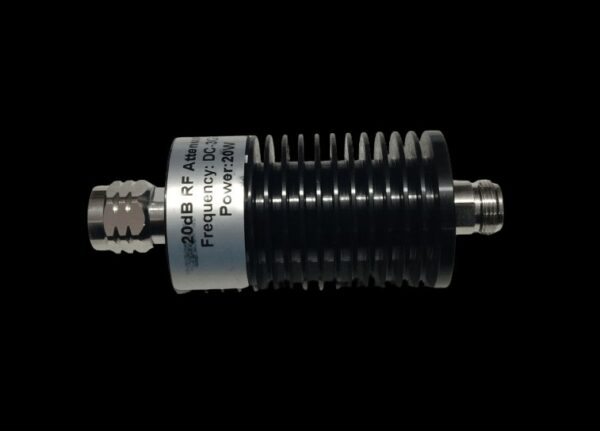ATT 20DB 100W N M/F 3GHZ