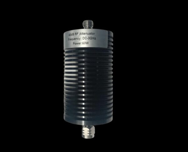 ATT 40DB 60W N M/F 3GHZ