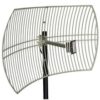 2.4GHz 24dBi Directional Grid Parabolic Antenna N Female Connector ...
