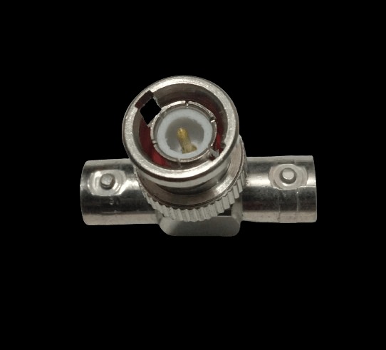 T TYPE BNC (M-F-F) ADAPTOR 3GHZ