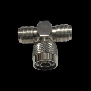 T TYPE N (M-F-F) ADAPTOR 3GHZ