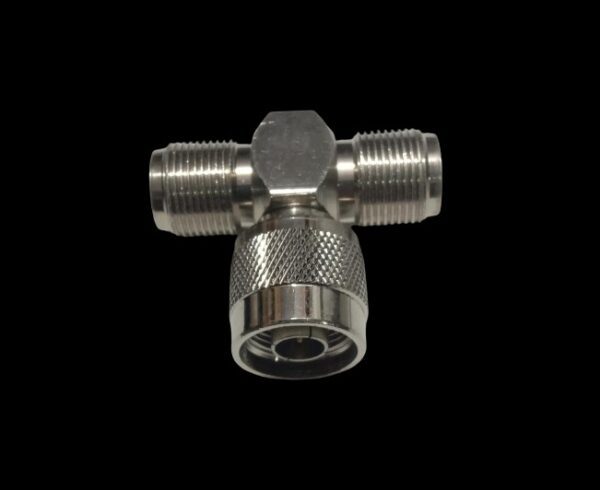 T TYPE N (M-F-F) ADAPTOR 3GHZ