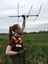 VHF telemetry antenna 140-170 Mhz for wild life tracking Gps collar