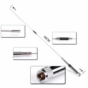 VHF/UHF antenna NL770R - Taiwan 3.4/5.4 dbi