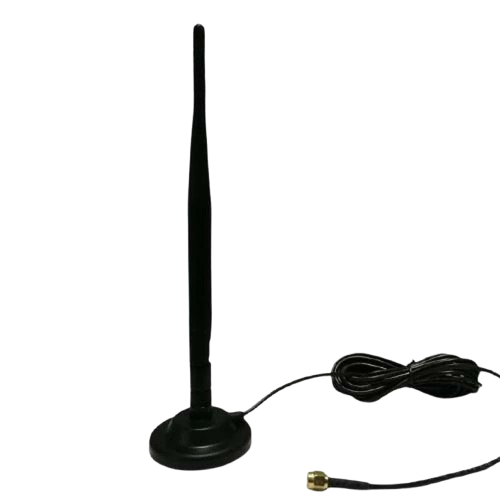 5DBI RUBBER DUCK WITH MAGNETIC MOUNT ANTENNA 3METER (2.4 TO 2.5GHZ) WIFI ANTENNA