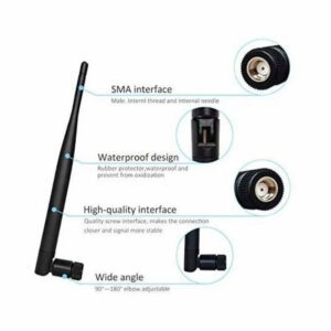 Wireless 6dBi High-Gain WiFi Antenna